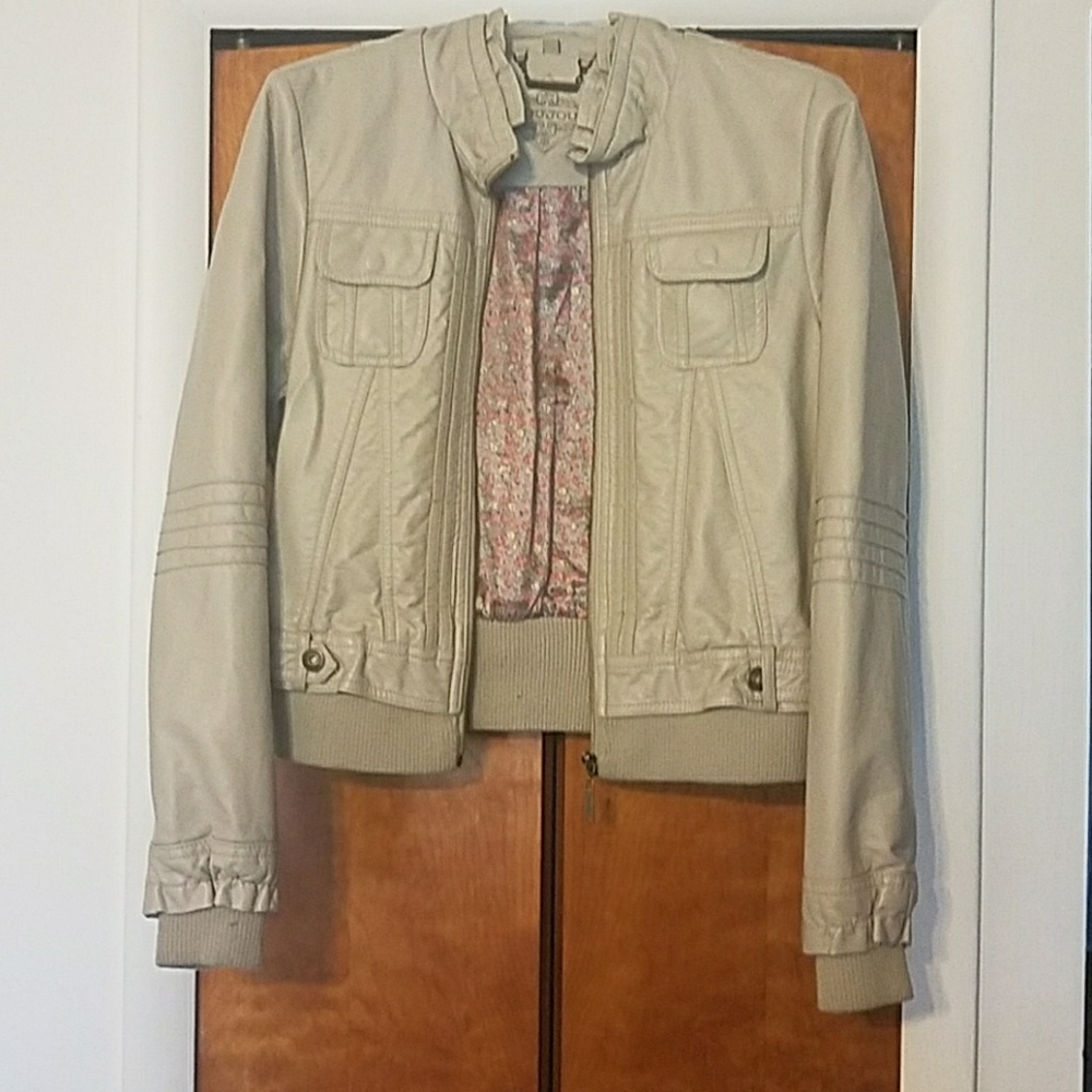 Joujou leather jacket